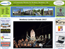 Tablet Screenshot of newbury.net