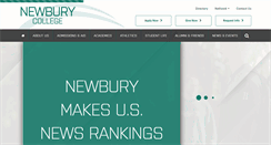 Desktop Screenshot of newbury.edu