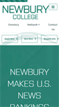 Mobile Screenshot of newbury.edu